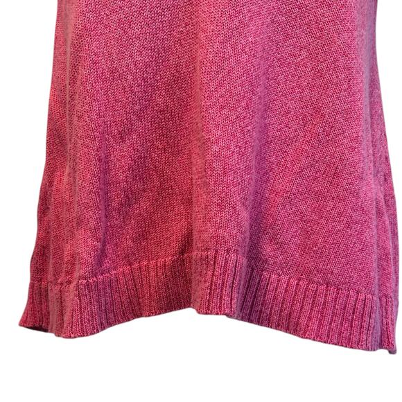 Anthropologie Pink Knit Top Womens Sz XS V Neck Sleeveless Flowy Summer Boho - Picture 11 of 16